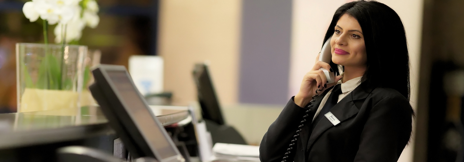 Contact desk at the Quality Inn St. Augustine Historic District Area
